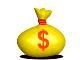 Gif animé monnaie